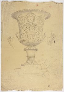 Antik monumental vase