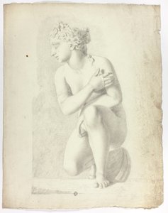 Statue af Krøjende Venus