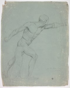 Borghese Gladiator fra statuen i Rom
