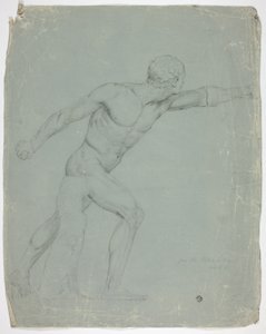 Borghese Gladiator fra statuen i Rom