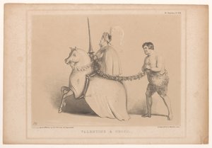 Spotprent mødte premieren Robert Peel og Daniel O