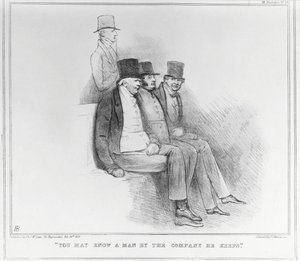 Du kender måske en mand fra det firma han holder, 1833 af John Doyle