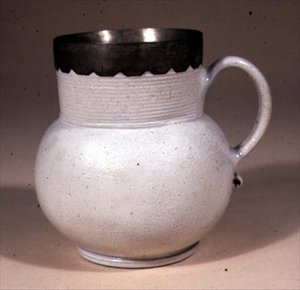 Krus, ca.1680 (saltglaseret stentøj) af John Dwight