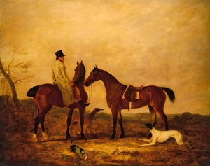 Uden titel (olie på lærred) af John E. Ferneley