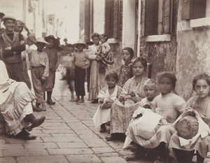 Burano - Lace Workers af John Edward Alyosius Steggall