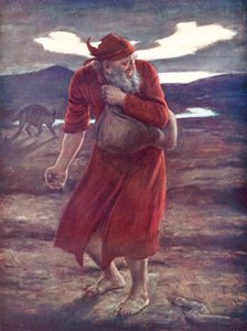 The Sower of Tares (farve litho)
