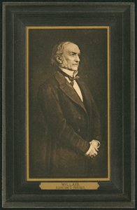 William Gladstone, britisk premierminister (litho)