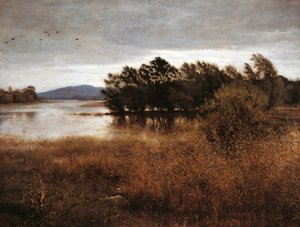 Chill oktober, 1870 af John Everett Millais