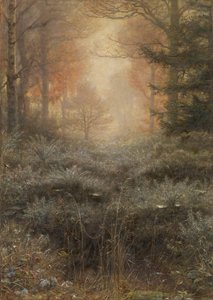 Dugvåd furze af John Everett Millais