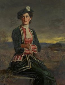 Diana Vernon af John Everett Millais