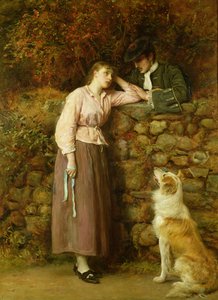 Effie Deans, fra "The Heart of Midlothian" af Sir Walter Scott, 1877 af John Everett Millais
