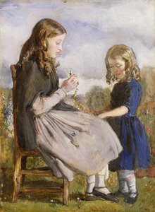 Garland Weavers, ca. 1846 af John Everett Millais