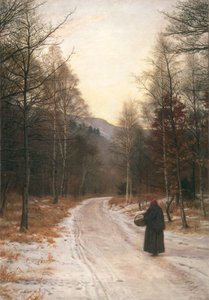 Glen Birnam af John Everett Millais