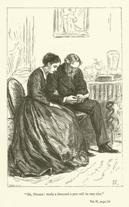 Illustration til Phineas Finn af Anthony Trollope af John Everett Millais