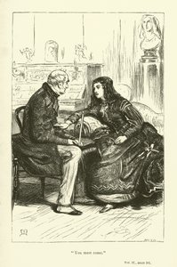 Illustration til Phineas Finn af Anthony Trollope af John Everett Millais