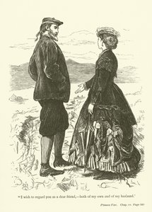 Illustration til Phineas Finn af Anthony Trollope af John Everett Millais