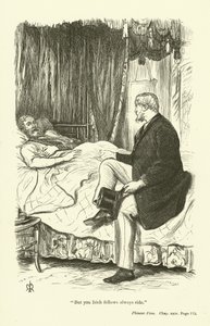 Illustration til Phineas Finn af Anthony Trollope af John Everett Millais