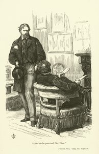 Illustration til Phineas Finn af Anthony Trollope af John Everett Millais