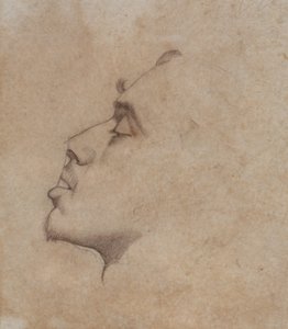 Portrætleder af Dante Gabriel Rossetti (1828-82) af John Everett Millais
