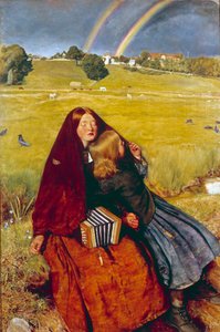 Den blinde pige af John Everett Millais
