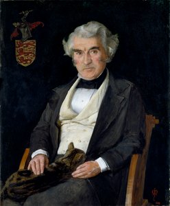 Thomas Combe, 1850 af John Everett Millais