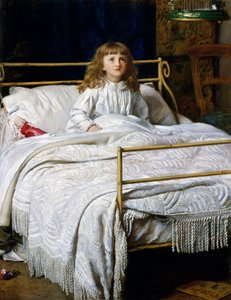 Vågnende af John Everett Millais