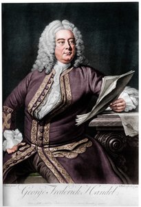 George Frideric Handel, tyskfødt britisk barokkomponist, 1749