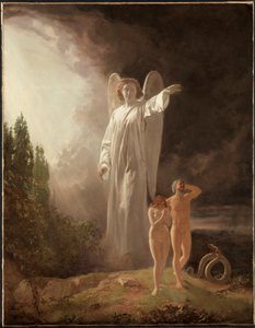 Uddrivelse af Adam og Eva, 1880