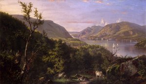 Udsigt over højlandet fra West Point, 1862