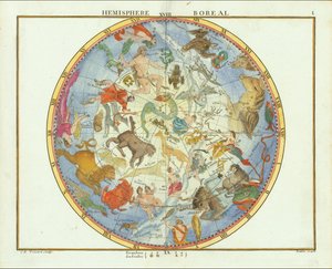 1776 - John Flamsteed - Boreal halvkugle (beskåret)