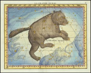 1776 - John Flamsteed - La Grande Ourse (Ursa Major) af John Flamsteed