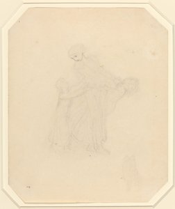 Voksen og to børn af John Flaxman