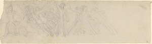 Antik kampscene (?) af John Flaxman