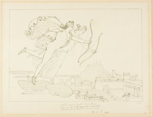 Apollo og Diana af John Flaxman