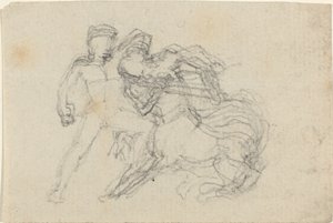 Kamp mellem mennesket og kentauren af John Flaxman