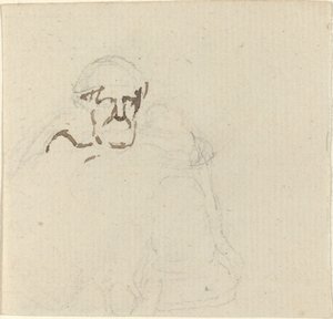 Skægget figur af John Flaxman