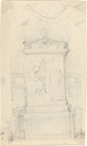 Design til Dr. Joseph Wartons grav af John Flaxman