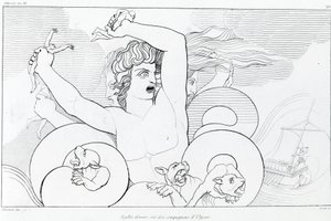 Afsnit af Charybde og Scylla: seks af Ulysses
