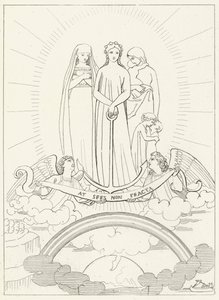 Tro, håb og næstekærlighed af John Flaxman