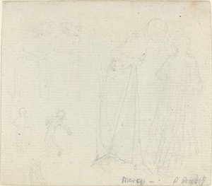 Figurstudier af John Flaxman
