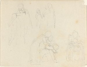 Fire grupper af figurer af John Flaxman