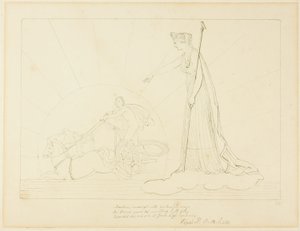 Juno får solen til at gå ned af John Flaxman