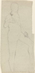 Mandsfigur i moderne kjole af John Flaxman