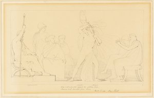Minerva og Achilles af John Flaxman