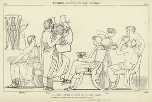 Phomius synger for friherrerne af John Flaxman