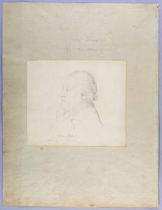 Portræt af William Blake, ca. 1804 (grafit) af John Flaxman