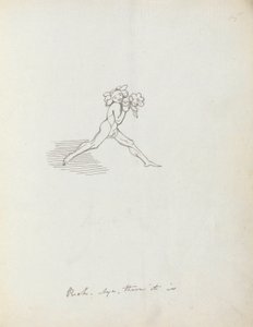 Puck. Ja der er det, 1783 (pen, blæk og vask på papir) af John Flaxman