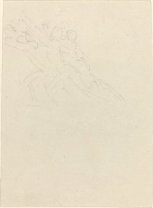 Løbende figurer med løftede arme af John Flaxman