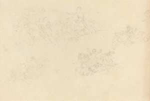 Studieark af John Flaxman