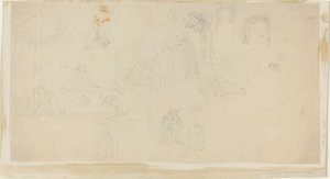Studieark af John Flaxman